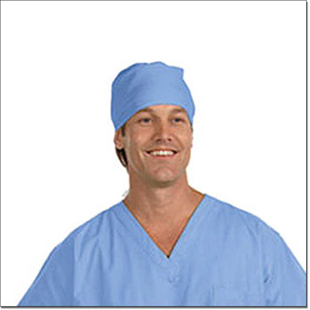 Scrub Cap 100% Cotton Ties