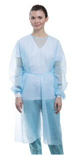 Isolation Gown Knit Cuffs