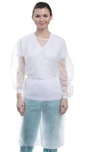 Isolation Gown Knit Cuffs