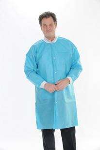 Extra-Safe SMS Lab Coat Knee