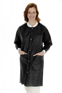 Extra-Safe SMS Lab Coat Knee