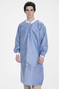 Extra-Safe SMS Lab Coat Knee