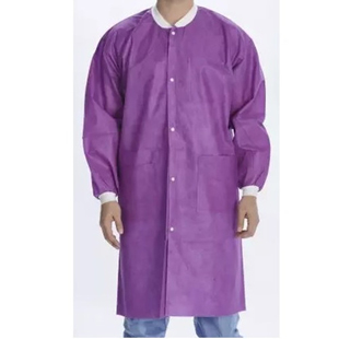 Extra-Safe SMS Lab Coat Knee