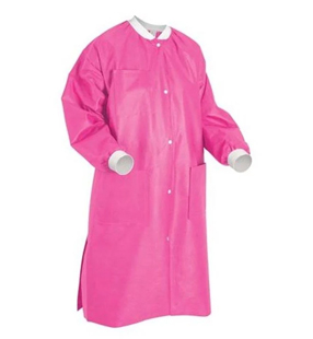 Extra-Safe SMS Lab Coat Knee