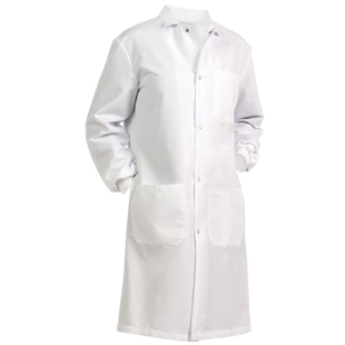 Unisex 41" Snap Front Lab Coat