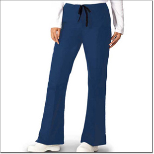 Women's Drawstring Flare Pants