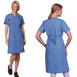 Women's Step-In Scrub Dress