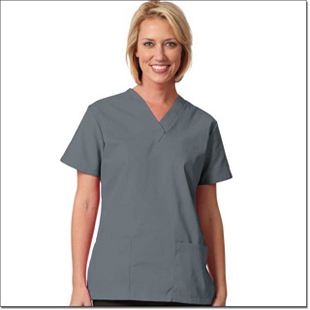 Women's V-Neck Tunic Set-in