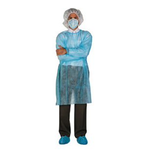 Isolation Gown Blue Regular