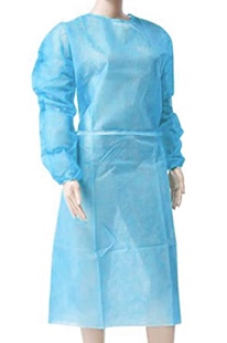 Isolation Gowns Elastic Cuffs