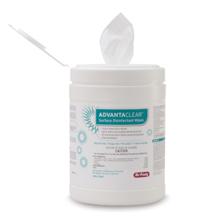 AdvantaClear Surface Disinfectant Wipes