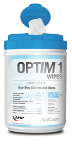 OPTIM 1 Disinfectant Wipes