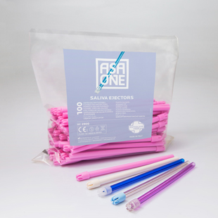 Saliva Ejectors Pink with Pink