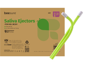 BeeSure Saliva Ejectors Green