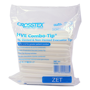 Combo-Tip HVE White 100/bag