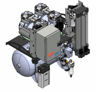 BaseVac BVA4-115 Dual Head