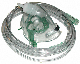 Child Oxygen Masks 7'' Tubing