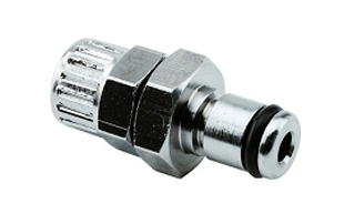 1/4" CPC Type Panel Mount Male