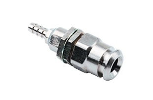 1/4" QD Female Panel Mount x