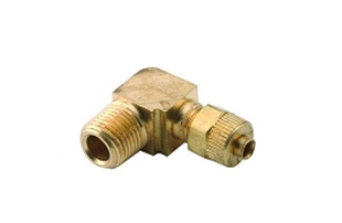 1/8" Poly x 1/8" MPT Elbow