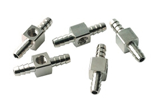 1/8" Barb x 10-32 T Fitting