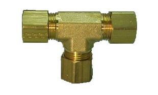 1/4" Compression Tube Tee