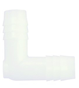 Plastic 1/2" x 1/2" Barbed