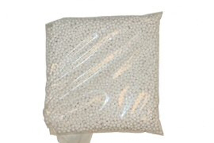 White Desiccant Beads, 1lb Bag