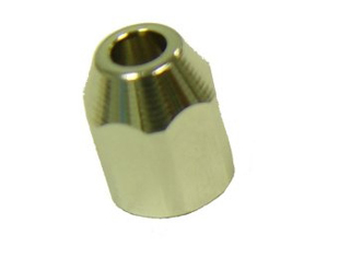 Chrome Syringe Tip Nut
