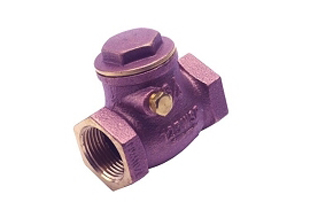 3/4" Brass Swing Check Valve