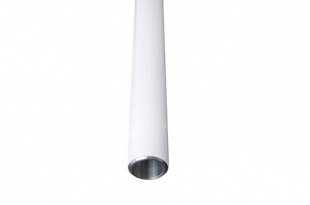 24" White Post With Oillite