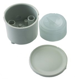 Vacuum Canister Bottom Ported