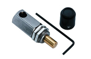 Black Flow Control Valve With