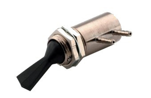 3-Way Black Side Port On/Off