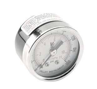 1 1/2" Round Pressure Gauge