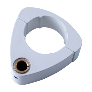 2" White Post Mount