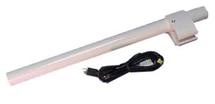 Gray 24" Light Post Extension