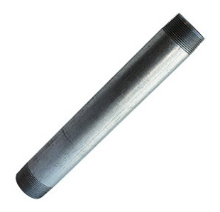 Galvanized Nipple 1" x 8"