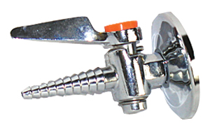 Chrome Air Valve 3/8" NPT
