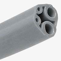 Gray Raw Asepsis 4 Hole Tubing