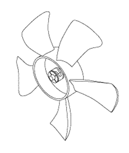 Dryer Fan Blade