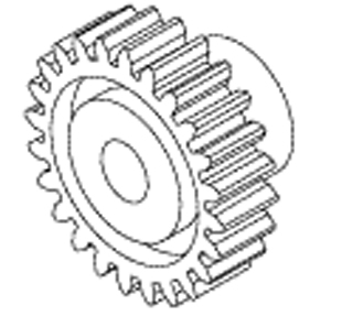 Idler Gear 24 Teeth 5/pack
