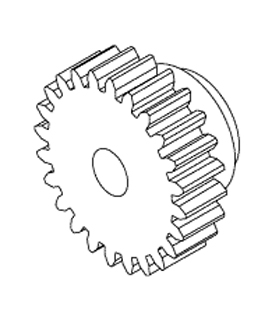 Transfer Gear 24 Teeth 3/pack