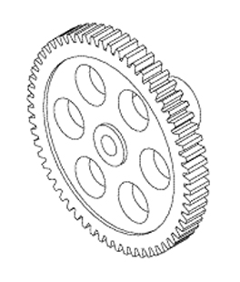 Main Drive Gear 66 Teeth