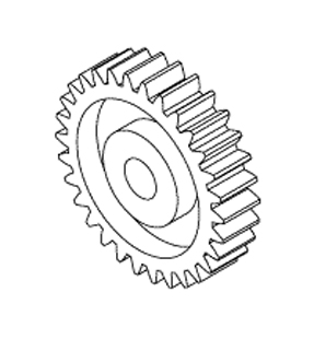 Speed Reducer Gear 30 Teeth