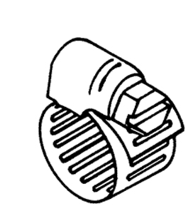 Small Hose Clamp 2/Pk