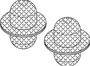 Fill/Vent Mesh Chamber Filter