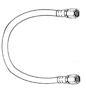 Return Hose Kit 18"