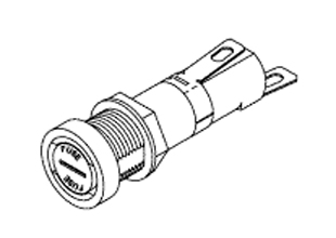 Fuse Holder 3/16"
