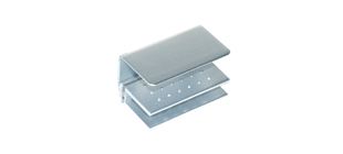 Bur Block Aluminum 18 Hole